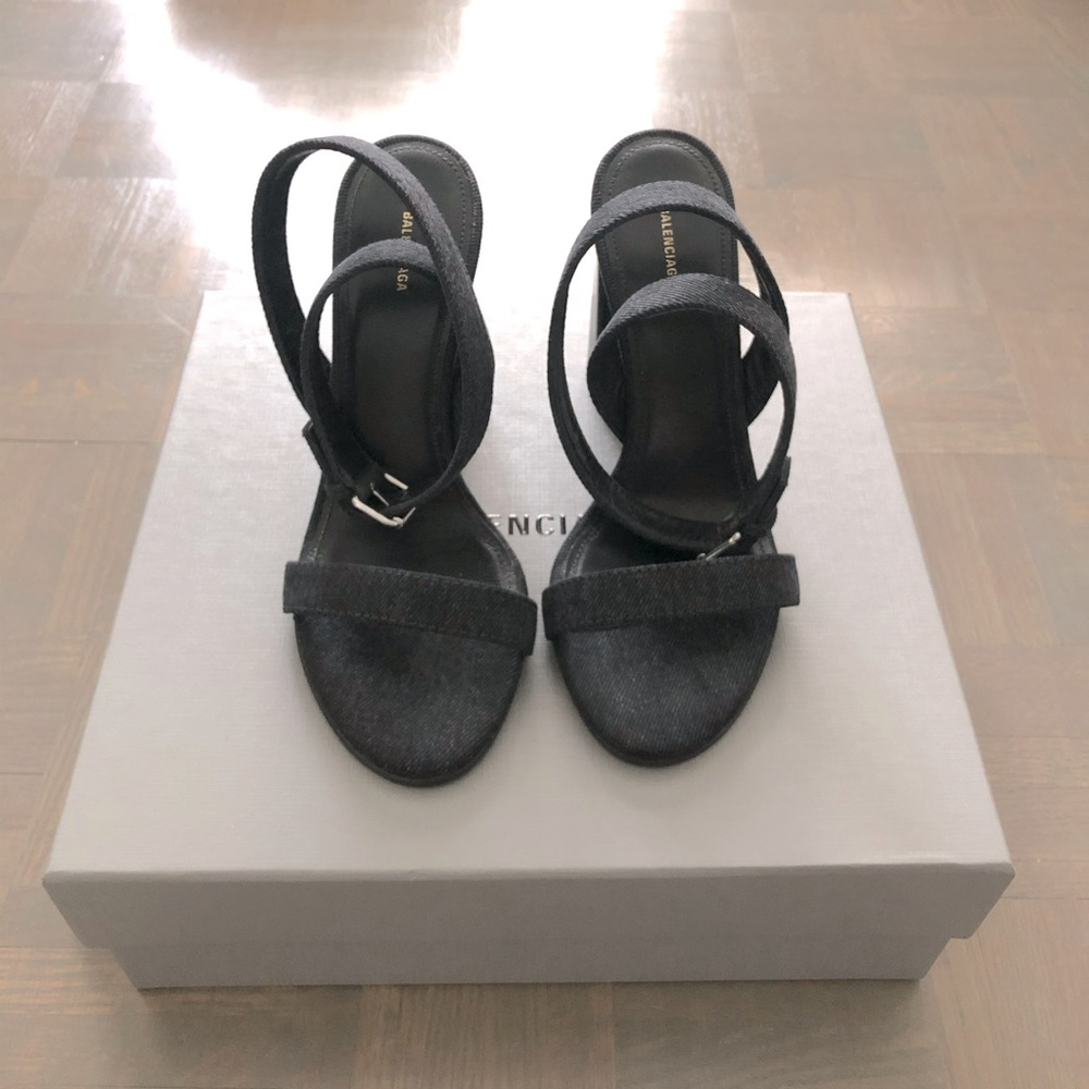 Balenciaga sandals with ankle strap
